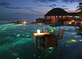 Huvafen Fushi Resort in the Maldives