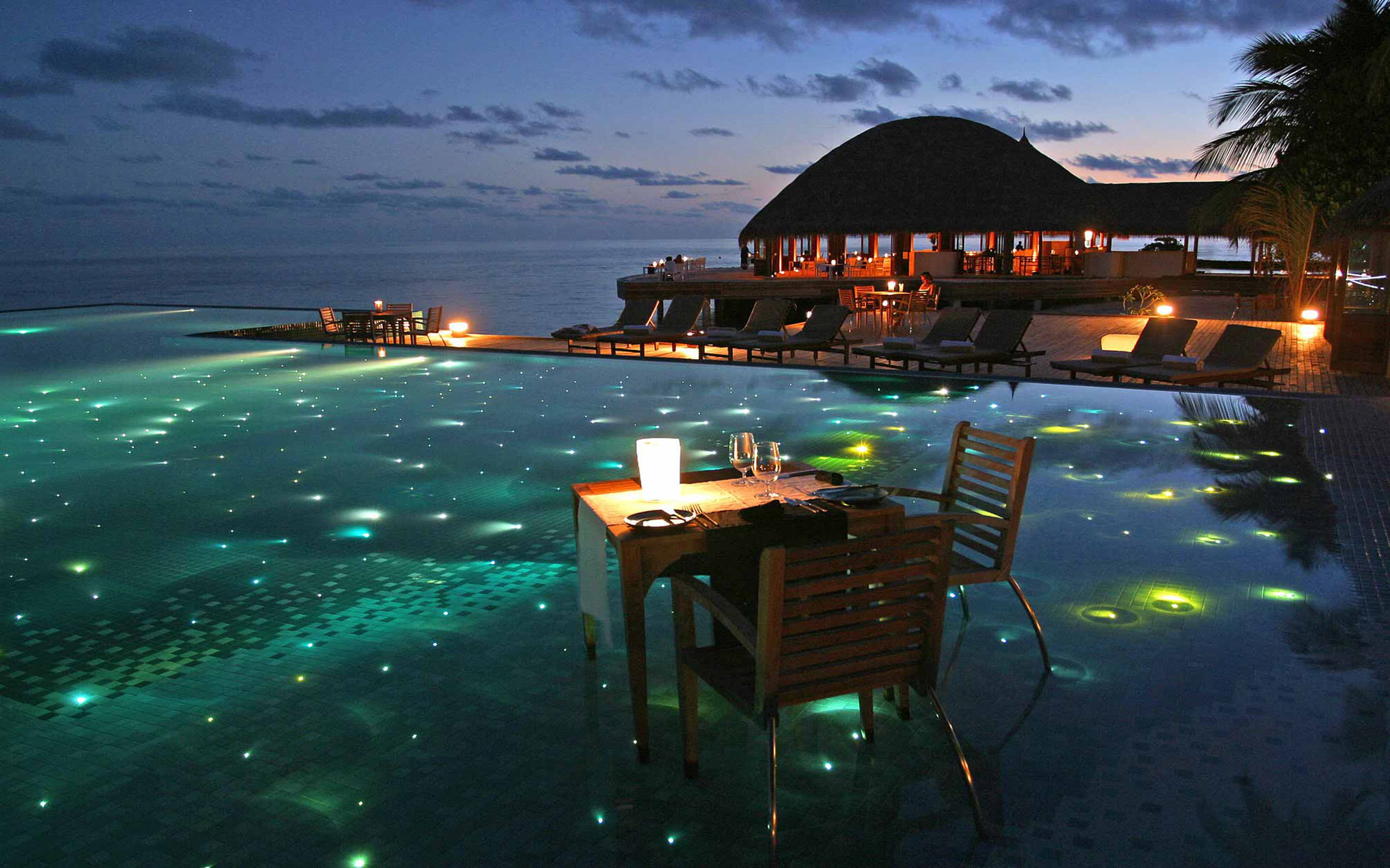 Huvafen Fushi Resort in the Maldives