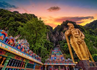 Batu Caves, Malaysia: A Rainbow Stairway to a Sacred Wonder