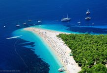 The Heavenly Golden Horn Beach On Croatia’s Adriatic Coast.