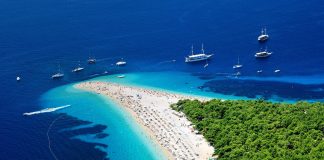 The Heavenly Golden Horn Beach On Croatia’s Adriatic Coast.