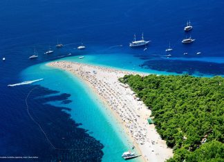 The Heavenly Golden Horn Beach On Croatia’s Adriatic Coast.