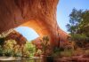 Coyote Gulch: Utah’s Oasis Canyon of Natural Arches, Waterfalls and Towering Navajo Cliffs